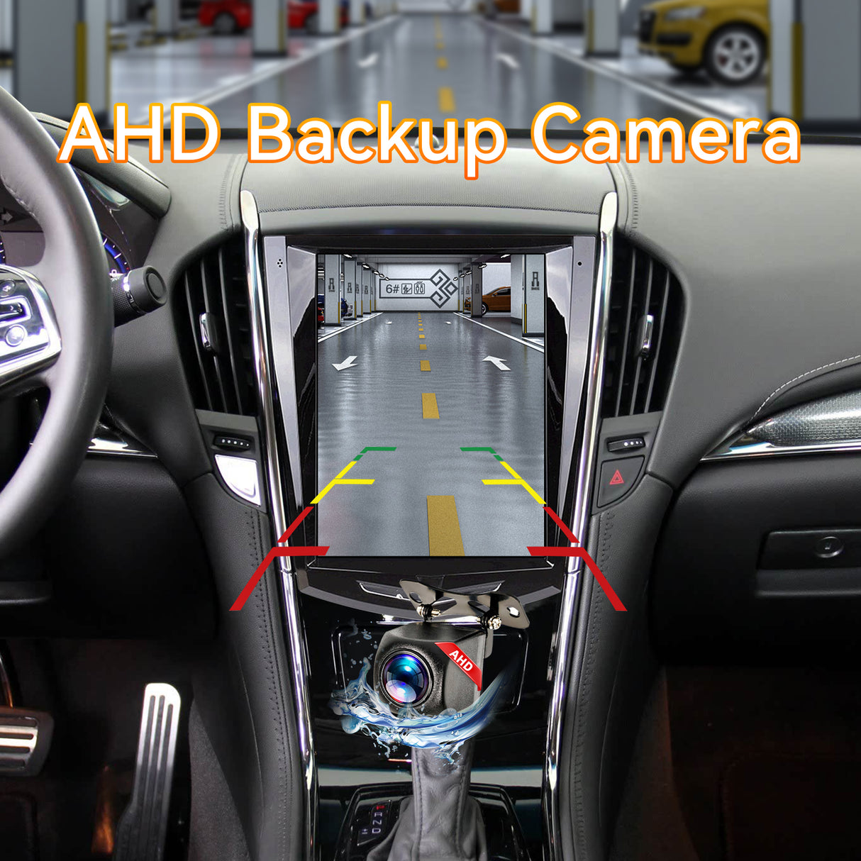 Android 14 car raido Stereo Compatible with Cadillac ATS ATSL XTS SRX CTS 2009-2018. 9.7" Screen Stereo Replacement with Wireless Carplay Android Auto GPS Bluetooth FM DSP SWC Backup Camera