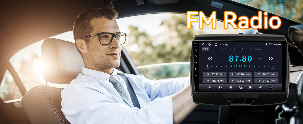Android 13 Car Radio Stereo for Ford Ranger 2015-2020, 9 Inch Touchscreen Head Unit,Bluetooth | Wifi | FM | Wireless Carplay Android Auto | GPS | Mirrorlink | Backup Camera