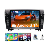 Android 13 Car Stereo Radio Compatible with Toyota Tundra 2006-2013 Sequoia 2013-2019, 4GB+64GB, 9" Touchscreen Support Wireless Carplay Android Auto, Bluetooth/GPS/WiFi/Mirror Link/SWC/Backup Camera
