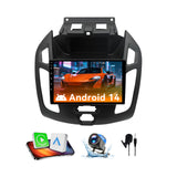 Android 14 Car Radio Compatible with Ford Transit Connect 2014-2018,Touchscreen Car Stereo with Wireless Carplay Android Auto,FM,Multimedia Receiver with GPS Bluetooth ＆ Backup Camera(9.7Inch