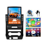 Android 13 Car Stereo Radio Compatible with Ford F150 2009 2010 2011 2012,9.7 Inch Touchscreen Manual AC Upgrade,Wireless CarPlay & Android Auto/Bluetooth/GPS/WiFi/Mirror Link/Backup Camera