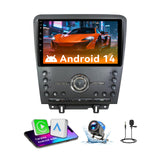 Android 13 Car Stereo Radio Compatible with Ford Mustang 2010 2011 2012 2013 2014, 10 Inch Touchscreen Support Wireless CarPlay Android Auto/GPS/WiFi/Bluetooth/Mirror Link/Backup Camera