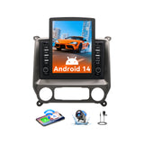 Android 13 Car Radio for Chevy Silverado GMC Sierra 2014 2015 2016 2017 2018 with Wireless Carplay Android Auto, HD Touchscreen with WiFi,GPS Navigation,Bluetooth,FM/RDS Radio,SWC,Mic +AHD Rear Camera  9.7Inch