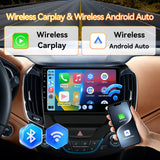 Android 15 Car Stereo Radio Compatible with Chevrolet Chevy Cruze 2016-2020 with Wireless Carplay Andriod Auto, 4GB+64GB, 9 Inch Touchscreen Support Bluetooth, FM/GPS/Mirror Link/SWC/Backup Camera