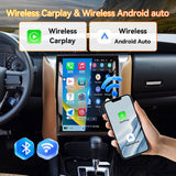 Android 14 Car Stereo Radio Head Unit Compatible with Toyota Roadrunner 2018-2020 Carplay&Android Auto T-Style Touch Screen with GPS | DSP | Bluetooth | Optical | FM | 4G | WiFi 8+128G 12.1