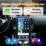 Android 14 Car Stereo Radio Head Unit Compatible with Nissan 370Z 2009-2021 Carplay&Android Auto T-Style Touch Screen with GPS DSP Bluetooth HDMI Optical AM FM 4G WiFi 8+128G 14.5"
