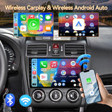 Android 13 Car Stereo Radio Compatible with Subaru Forester WRX Impreza 2015 2016 2017 2018,9 Inch Touchscreen Head Unit,Bluetooth/Wifi/FM/Wireless Carplay AndroidAuto/GPS/Mirrorlink/Backup Camera