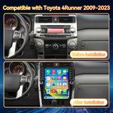 Android 14 Car Stereo Radio Head Unit Compatible with Toyota 4Runner 2009-2023 Carplay&Android Auto T-Style Touch Screen with GPS | DSP | Bluetooth | Optical | FM | 4G | WiFi 8+128G 16.2