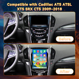 Android 14 car raido Stereo Compatible with Cadillac ATS ATSL XTS SRX CTS 2009-2018. 9.7" Screen Stereo Replacement with Wireless Carplay Android Auto GPS Bluetooth FM DSP SWC Backup Camera