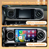 Android 13 Car Stereo Radio Compatible with Toyota Tacoma 2016 2017 2018 2019 2020 2021 2022,10 Inch Touchscreen Support Wireless Carplay Android Auto/WiFi/Bluetooth/GPS/Mirrorlink/Backup Camera