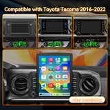 Android 15 Car Stereo Radio Compatible with Toyota Tacoma 2016-2022 with Wireless Carplay & Android Auto,9.7 Inch Touchscreen Car Radio Support Bluetooth,GPS/Wifi/Mirror Link/Backup Camera/SWC