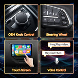 Android 15 Car Stereo Radio Compatible with Chevrolet Chevy Cruze 2016-2020 with Wireless Carplay Andriod Auto, 4GB+64GB, 9 Inch Touchscreen Support Bluetooth, FM/GPS/Mirror Link/SWC/Backup Camera