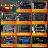 Android 14,8 Core Car Stereo Radio Compatible with Chevy Chevrolet Silverado SSR Tahoe 2003-2006,GMC Siera Yukon 2003-2006,Hummer H2 2003-2007,7 Inch Touchscreen Support Wireless Carplay Android Auto