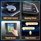 Android 14 Car Radio Compatible with Acura TL 2004-2008 4+64G T-Style Car Stereo Head Unit with Wireless Carplay/Android Auto, GPS Navigation, Bluetooth, FM/AM, SWC 9.7 Inch