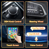 Android 14 Car Stereo Radio Head Unit Compatible with Toyota Reiz 2010-2013 Carplay&Android Auto T-Style Touch Screen with GPS | DSP | Bluetooth | Optical | FM | 4G | WiFi 8+128G 12.1