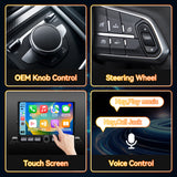 Android 13 Car Stereo Radio Compatible with Toyota Highlander 2015-2018, 10 Inch Touchscreen Head Unit,Bluetoot h|Wifi |FM  |Wireless Carplay Android Auto |GPS |Mirrorlink |Backup Camera