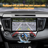 Android 13 Car Stereo Radio Compatible with Toyota RAV4 2013 2014 2015 2016 2017 2018, 10 Inch IPS Touch Screen/WiFi/Bluetooth/Wireless Carplay Android Auto/GPS/Mirror Link/AHD Rear Camera