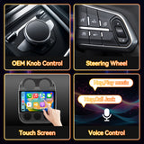 Android 13 Car Stereo Radio Compatible with Jeep Compass 2009-2016, 10 Inch Touchscreen Head Unit,Bluetooth |Wifi |FM |Wireless Carplay Android Auto |GPS |Mirrorlink |Backup Camera