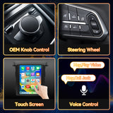 Android 14 Car Stereo Radio Compatible with Subaru XV Crosstrek 2018 2019 2020 2021 Wireless CarPlay & Android Auto AHD Backup Camera Upgrade 9.7" Touch Screen GPS WiFi SWC FM Bluetooth 2+64G