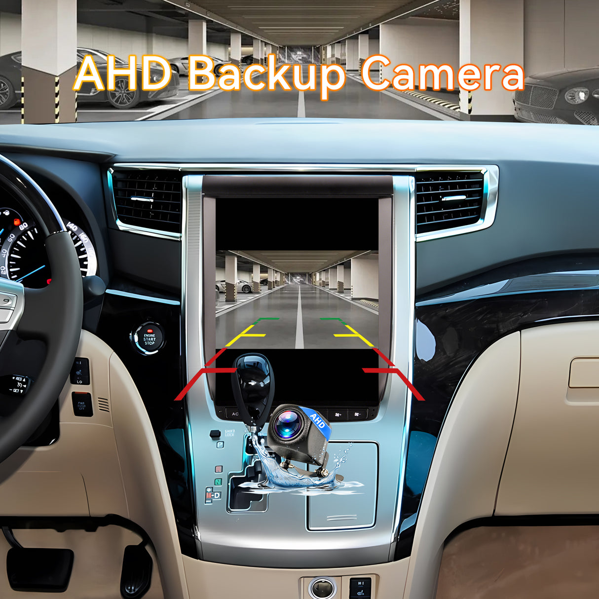 Android 14 Car Stereo Radio Head Unit Compatible with Toyota-Alphard A20 2008-2012 Carplay&Android Auto T-Style Touch Screen with GPS | DSP | Bluetooth | Optical | FM | 4G | WiFi 8+128G 12.1