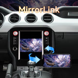 Android 14 Car Stereo Radio Head Unit Compatible with Ford Mustang 2015-2021 Carplay&Android Auto T-Style Touch Screen with GPS | DSP | Bluetooth  | Optical  | FM | 4G | WiFi 8+128G 9.7