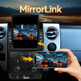 Android 13 Car Stereo Radio Compatible with Ford F150 2009 2010 2011 2012,9.7 Inch Touchscreen Manual AC Upgrade,Wireless CarPlay & Android Auto/Bluetooth/GPS/WiFi/Mirror Link/Backup Camera