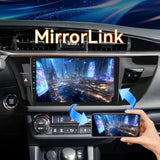 Android 13 Car Stereo Radio Compatible with Toyota Corolla 2014-2016, 10 Inch Touchscreen Head Unit,Bluetooth |Wifi |FM |Wireless Carplay Android Auto |GPS |Mirrorlink |Backup Camera