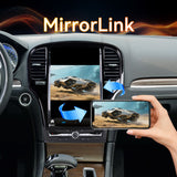 Android 14 Car Stereo Radio Head Unit Compatible with Chrysler 2011-2023 300C Carplay&Android Auto T-Style Touch Screen with GPS DSP Bluetooth Optical FM 4G WiFi 8+128G 14.5 inch