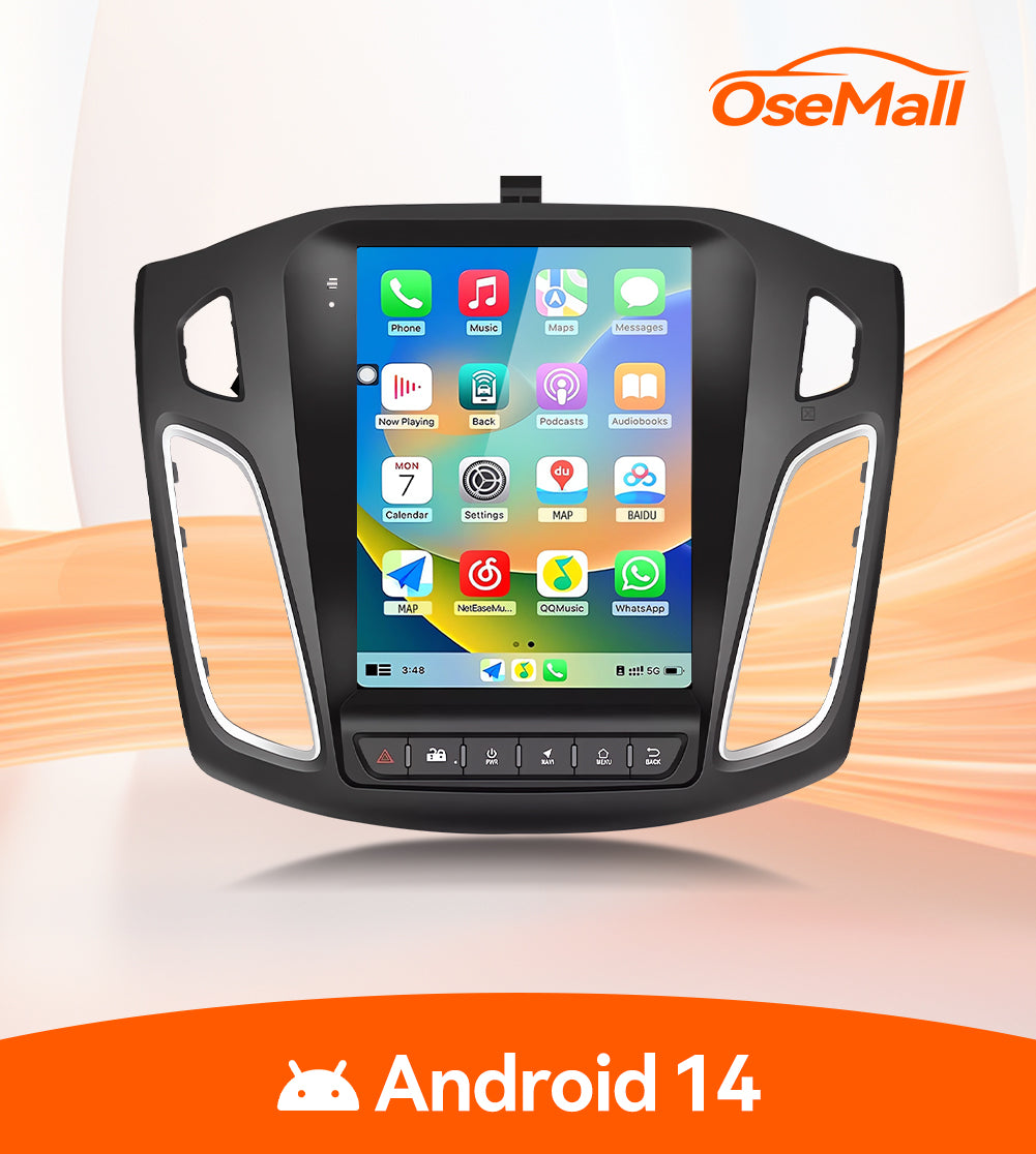 Android 14 Car Radio Compatible with Ford Transit Connect 2014