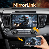 Android 13 Car Stereo Radio Compatible with Toyota RAV4 2013 2014 2015 2016 2017 2018, 10 Inch IPS Touch Screen/WiFi/Bluetooth/Wireless Carplay Android Auto/GPS/Mirror Link/AHD Rear Camera