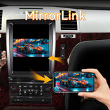 Android 13 Car Stereo Radio Compatible with Cadillac Escalade/Sailway SLS 2007-2014, 9.7 Inch Touchscreen Support Bluetooth/Wireless CarPlay Android Auto/GPS/WiFi/Backup Camera