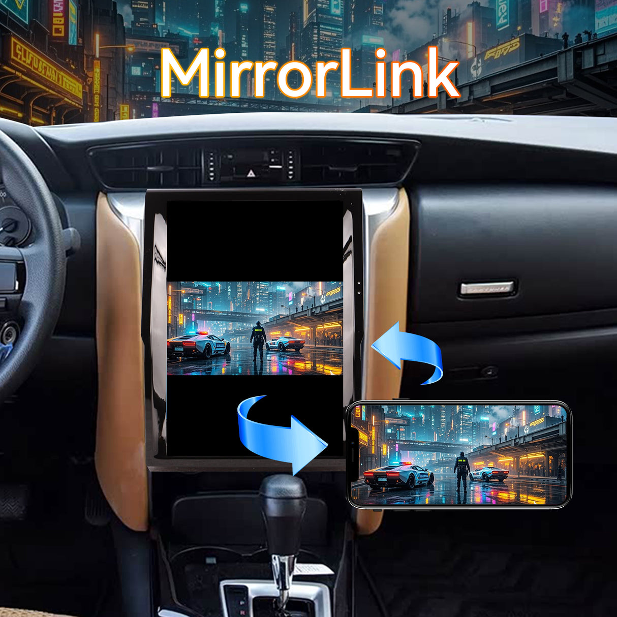 Android 14 Car Stereo Radio Head Unit Compatible with Toyota Roadrunner 2018-2020 Carplay&Android Auto T-Style Touch Screen with GPS | DSP | Bluetooth | Optical | FM | 4G | WiFi 8+128G 12.1