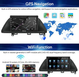 Android 13 Car Stereo Radio Compatible with Honda Odyssey 2011 2012 2013 2014 2015 2016 2017 with Wireless Carplay Android Auto, Car Radio with Bluetooth/WiFi/ USB/Backup Camera