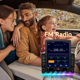Android 15 Car Radio Stereo Compatible with Jeep Wrangler JL 2018-2021Gladiator JT 2020 2021, 4+64G, 9.7" Touchscreen, Wireless Carplay Android Auto/Bluetooth/FM/GPS/WiFi/Mirror Link/SWC/Backup Camera