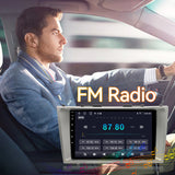 Android 13 Car Stereo Radio Compatible with Toyota Camry 2008-2011,9 Inch Touchscreen Head Unit,Bluetooth |Wifi |FM |Wireless Carplay Android Auto |GPS |Mirrorlink |Backup Camera