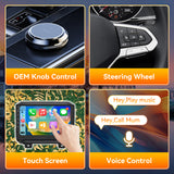 Android 13 Car Stereo Radio Compatible with Jeep Wrangler JL 2018 2019 2020 2021 Jeep Gladiator JT 2020 2021, 9 Inch Head Unit Support Bluetooth/Wireless Carplay Android Auto/GPS/Mirror Link