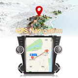 Android 14 Car Stereo Radio Head Unit Compatible with Toyota Highlander 2009-2013 Carplay&Android Auto T-Style Touch Screen with GPS DSP Bluetooth Optical FM 4G WiFi 8+128G 12.1"