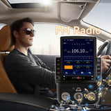 Android 13 Car Stereo Radio Compatible with Dodge Ram 1500 2500 3500 2013 2014 2015 2016 2017 2018(Manual AC),9.7 Inch Head Unit Support Bluetooth,Wireless CarPlay Android Auto,2+64