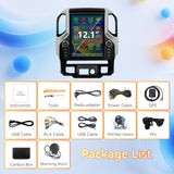 Android 13 Car Radio Compatible with Chevy Silverado 2019-2023 4+64G T-Style Car Stereo Head Unit with Wireless Carplay | Android Auto | GPS Navigation | Bluetooth | FM | AM | SWC 12.1Inch