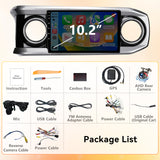 Android 13 Car Stereo Radio Compatible with Toyota Tacoma 2016 2017 2018 2019 2020 2021 2022,10 Inch Touchscreen Support Wireless Carplay Android Auto/WiFi/Bluetooth/GPS/Mirrorlink/Backup Camera