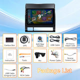 Android 13 Car Stereo Radio Compatible with Toyota Tacoma 2005-2015,9 Inch Touchscreen Head Unit,Bluetooth |Wifi |FM |Wireless Carplay Android Auto |GPS |Mirrorlink |Backup Camera