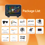 Android 13 Car Stereo Radio Compatible with Jeep Wrangler JL 2018 2019 2020 2021 Jeep Gladiator JT 2020 2021, 9 Inch Head Unit Support Bluetooth/Wireless Carplay Android Auto/GPS/Mirror Link