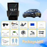 Android 15 Car Stereo Radio Compatible with Infiniti Q50 2015 2016 2017 2018 2019 12.1" Touch Screen Wireless CarPlay & Android Auto DSP 4G LTE 5G WiFi BT GPS Navigation Bluetooth 8core 8+128G