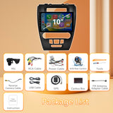 Android 13 Car Stereo Radio Compatible with Ford Fusion 2009 2010 2011 2012, 10.1 Inch Touch Screen Support Bluetooth/Wireless CarPlay Andriod Auto/GPS/WiFi/Mirror Link/Backup Camera