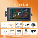 Android 14,8 Core Car Stereo Radio Compatible with Chevy Chevrolet Silverado SSR Tahoe 2003-2006,GMC Siera Yukon 2003-2006,Hummer H2 2003-2007,7 Inch Touchscreen Support Wireless Carplay Android Auto