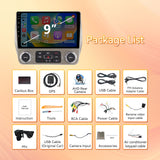 Android 13 Car Stereo Radio Compatible with Chevrolet Camaro 2010 2011 2012 2013 2014 2015,9 Inch Touchscreen Support Bluetooth/Wireless CarPlay Andriod Auto/GPS/WiFi/Mirror Link/Backup Camera