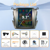 Android 13 Car Stereo Radio Compatible with Toyota RAV4 2013 2014 2015 2016 2017 2018,  Head Unit,IPS Touch Screen/Wifi/Bluetooth/Wireless Carplay Android Auto/GPS/Mirror Link/AHD Rear Camera(9.7 Inch)
