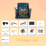 Android 15 Car Stereo Radio Compatible with Honda Civic 2012 2013 2014 2015 with Wireless CarPlay Android Auto,9.7' Touchscreen Support Bluetooth/GPS/WiFi/Mirror Link/Backup Camera