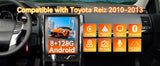 Android 14 Car Stereo Radio Head Unit Compatible with Toyota Reiz 2010-2013 Carplay&Android Auto T-Style Touch Screen with GPS | DSP | Bluetooth | Optical | FM | 4G | WiFi 8+128G 12.1