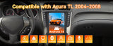 Android 14 Car Radio Compatible with Acura TL 2004-2008 4+64G T-Style Car Stereo Head Unit with Wireless Carplay/Android Auto, GPS Navigation, Bluetooth, FM/AM, SWC 9.7 Inch